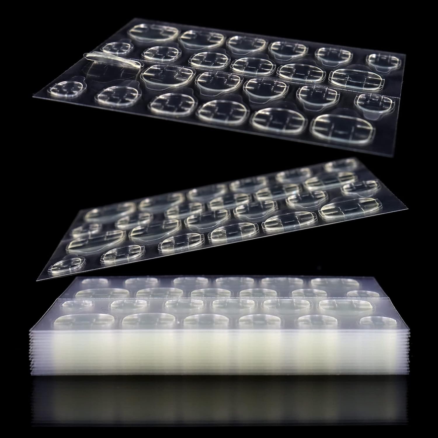 Resin Art Quantity - 12 Sheets 288Pcs Double Sided Nail