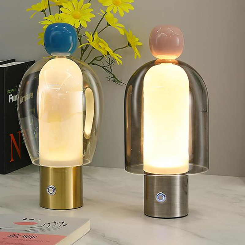 Resin Art On Floor - Easy Peasy Table Lamp Nordic USB