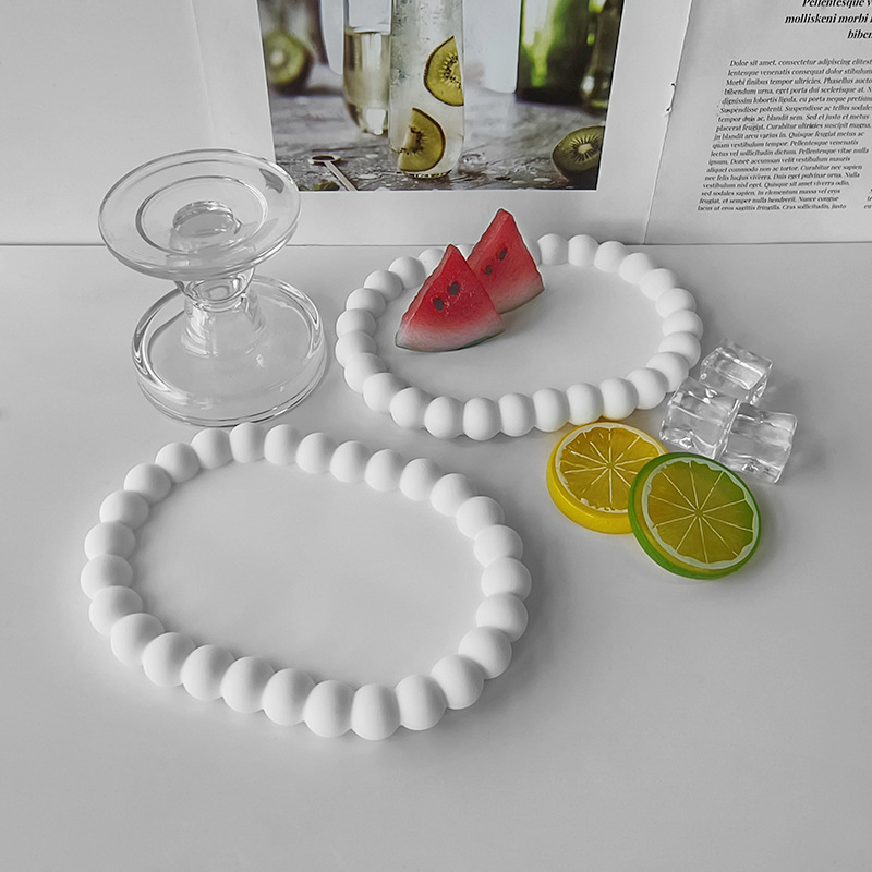 Resin Art Tray - DIY Geometric Cloud Oval Form Twisted
