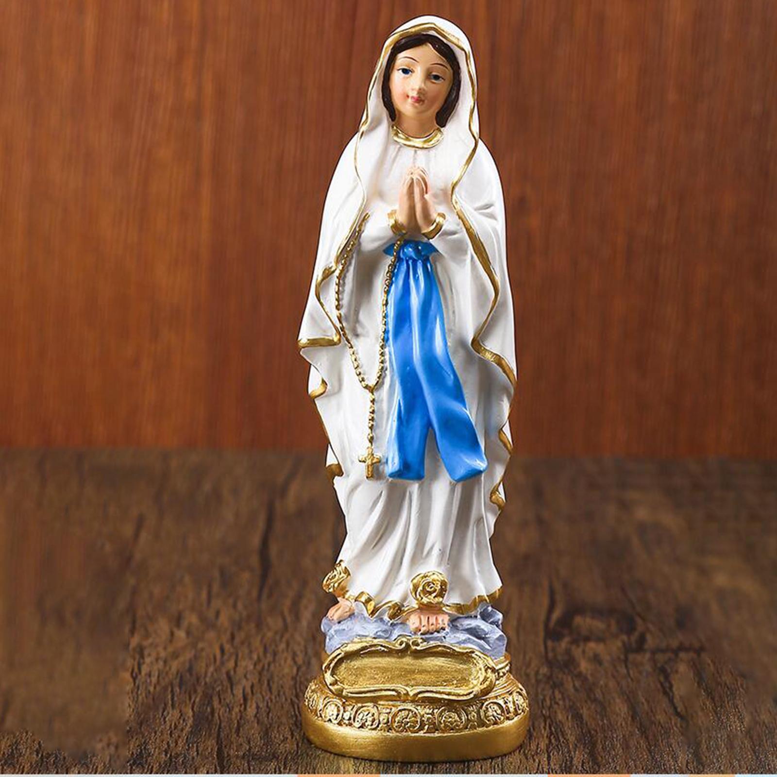 Resin Art Mary - Mary Statue Figurine Sculpture Home Decor