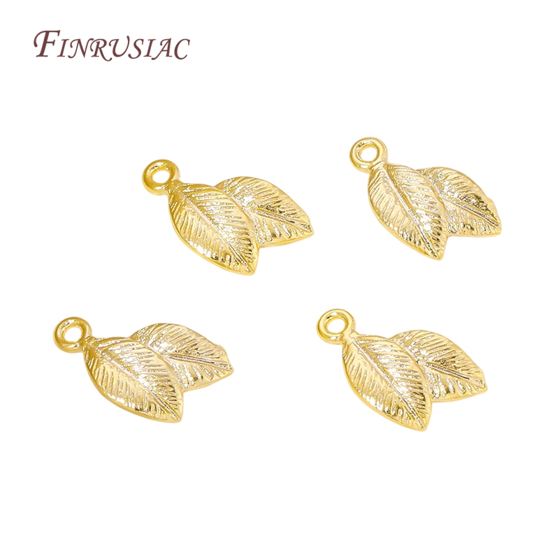 Gold Leaf Foil - 10/20Pcs 18K Gold Plated Brass Double