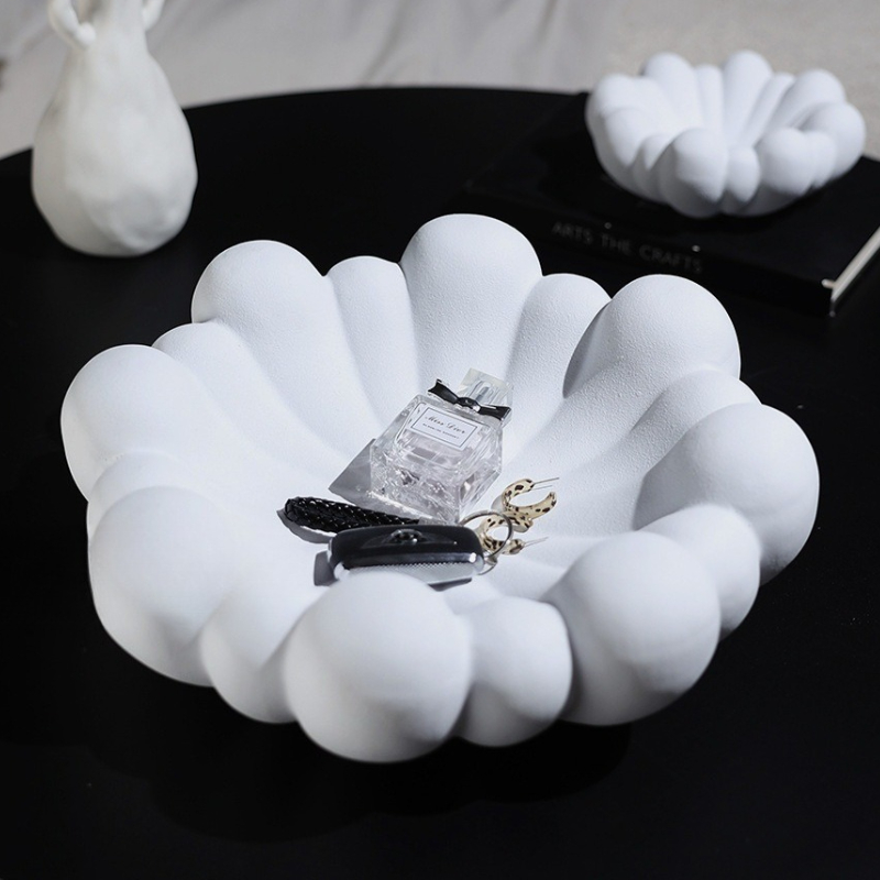 Resin Art Tray - Cloud Fruit Figurines Modern Minimalism Miniatures