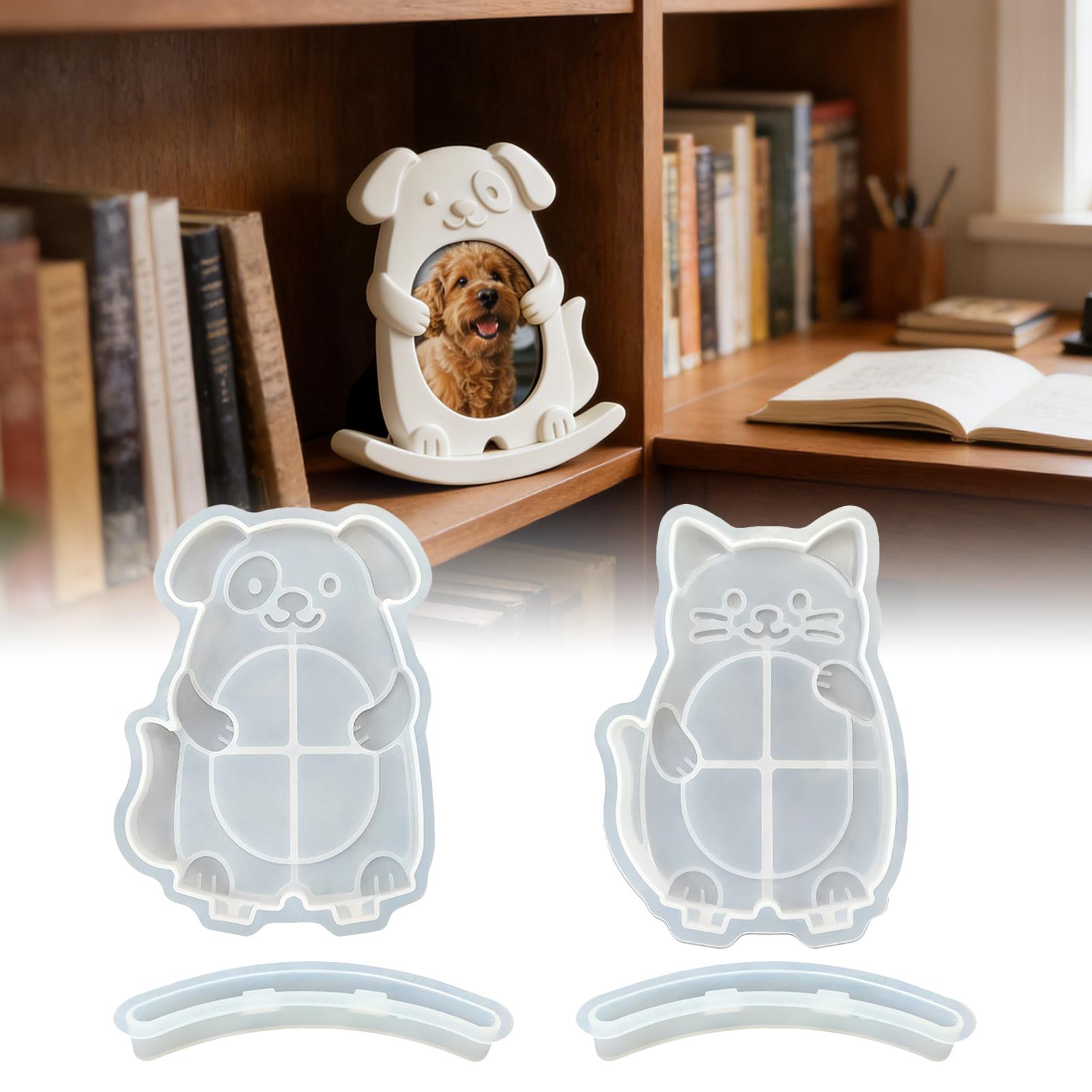 Resin Art For Photo Frame - Silicone Resin Molds Easy Release Dog