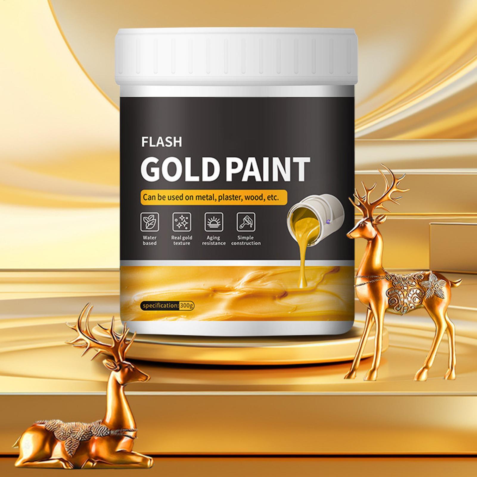 Gold Leaf Foil - 300g Non-Fading Liquid Gold Foil Paint