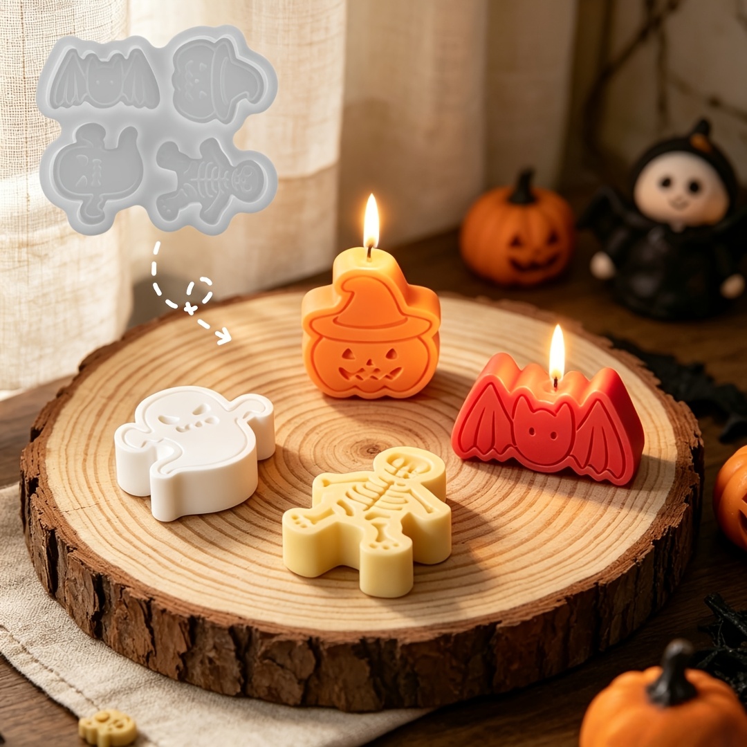 Resin Art Guide - 4-cavity silicone resin mold set for