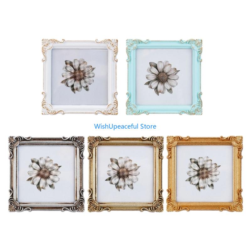 Resin Art For Photo Frame - 34YA Retro Picture Frame,Decorative Photo Frame