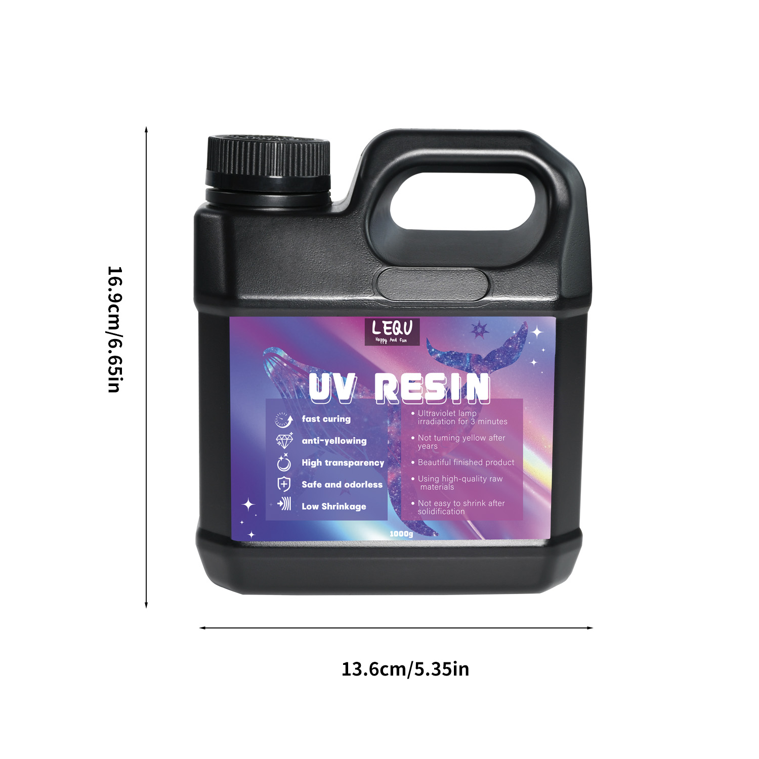 Bulk UV Resin Crystal Clear La - огляд і ціна Resin Art Epoxy