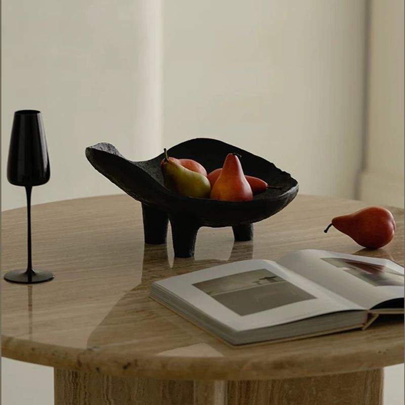 Black Fruit Plate Resin Storag - огляд і ціна Resin Art Wooden Tray