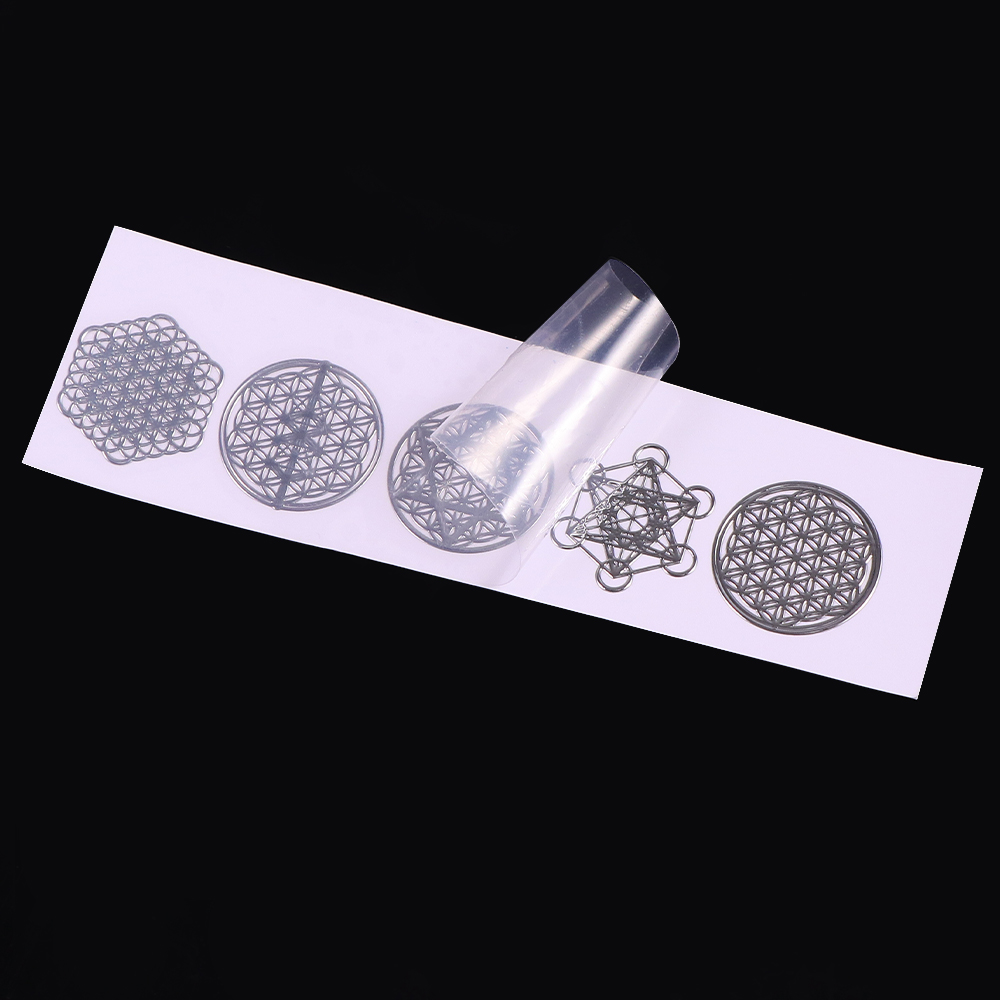 New Geometric Pattern Metal En - огляд і ціна Resin Art Tree