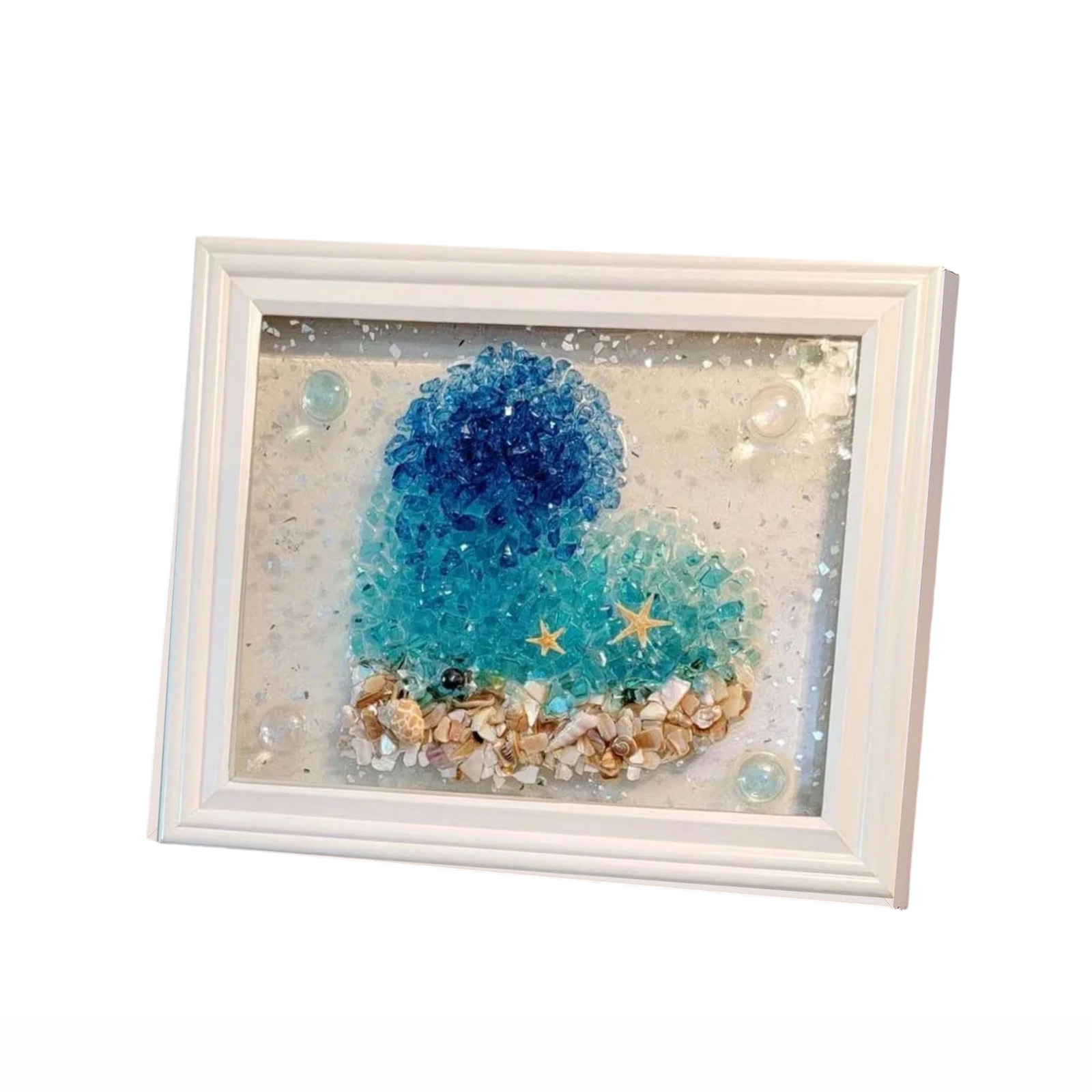 Sea Glass Art Kits Sea Glass A - огляд і ціна Resin Art For Photo Frame