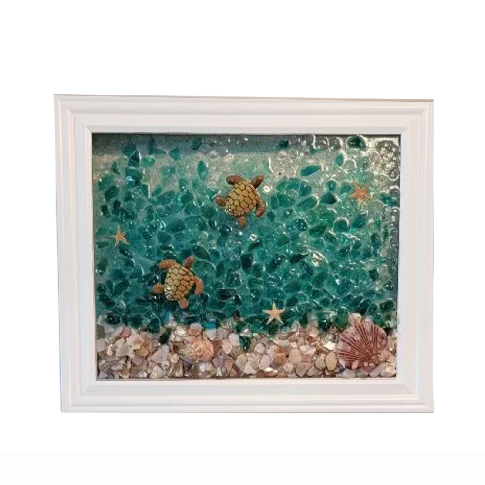 Sea Glass Art Kits Sea Glass A - огляд і ціна Resin Art For Photo Frame