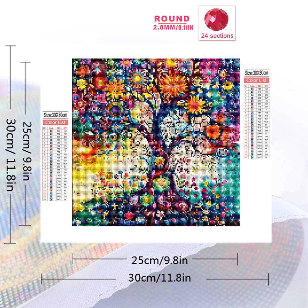 Evershine Diamond Painting Tre - огляд і ціна Resin Art Tree