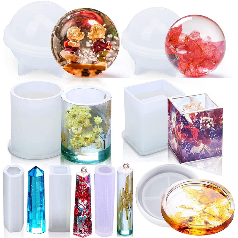 Stock Quantity 8Pcs Silicone E - огляд і ціна Resin Art Quantity