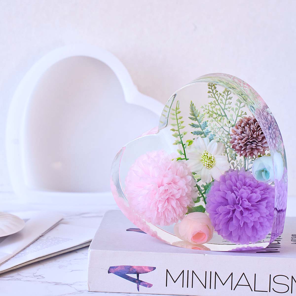 Large Love Silicone Mold DIY H - огляд і ціна Resin Art Guide