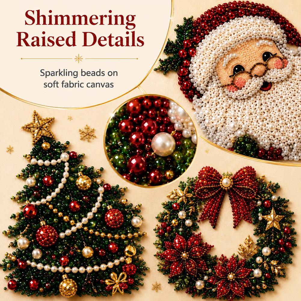 Christmas Santa Claus Pearl Ar - огляд і ціна Resin Art Wall