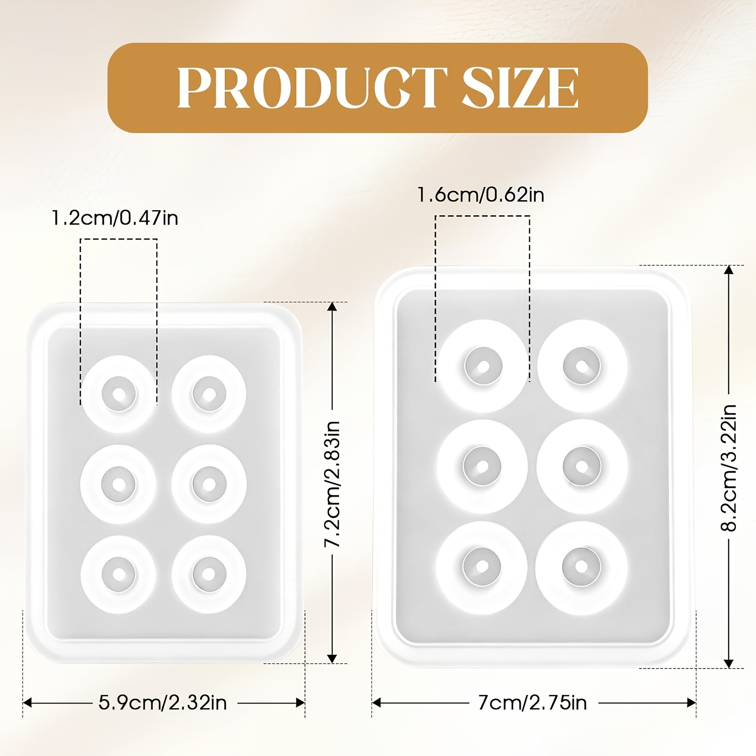 Two Perforated Spherical Silic - огляд і ціна Resin Art Guide