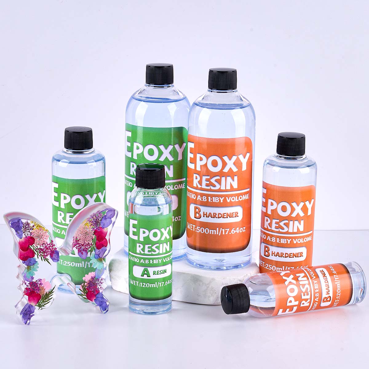 1:1 Ratio Epoxy Resin Kit Anti - огляд і ціна Resin Art Epoxy