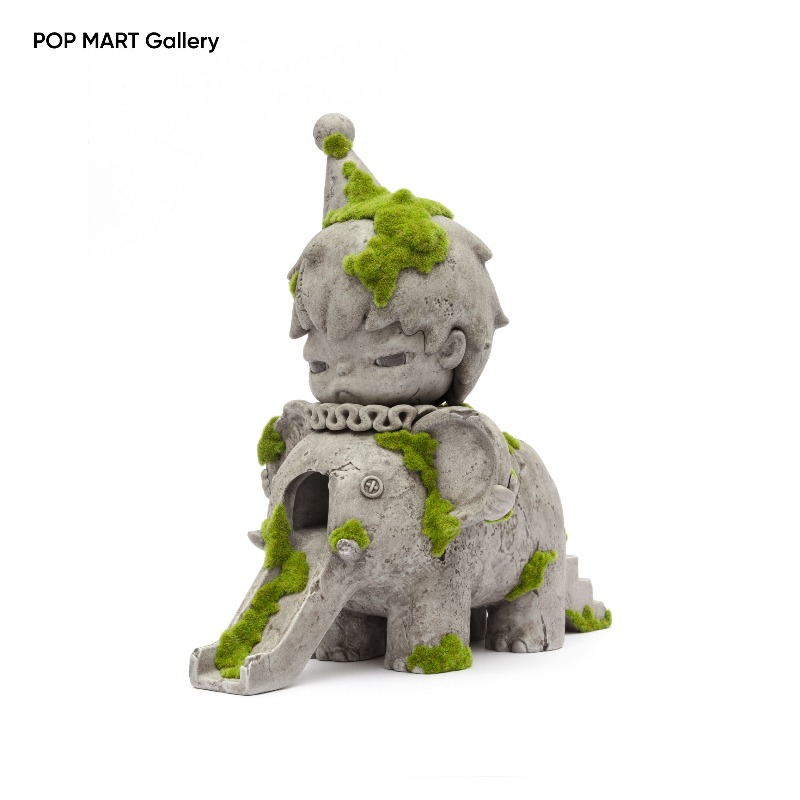 POP MART Hirono Elephant Slide - огляд і ціна Resin Art Sculptures