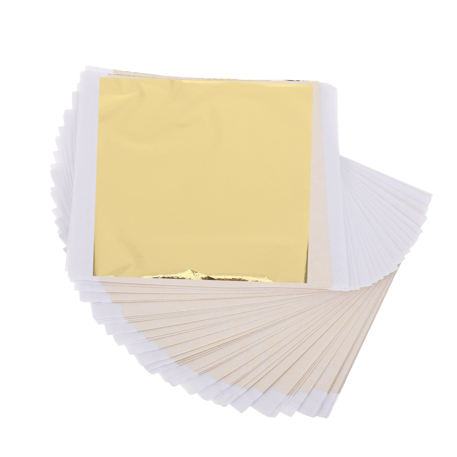 50Pcs 8x8.5cm Gold Leaf Foil P - огляд і ціна Gold Leaf Foil