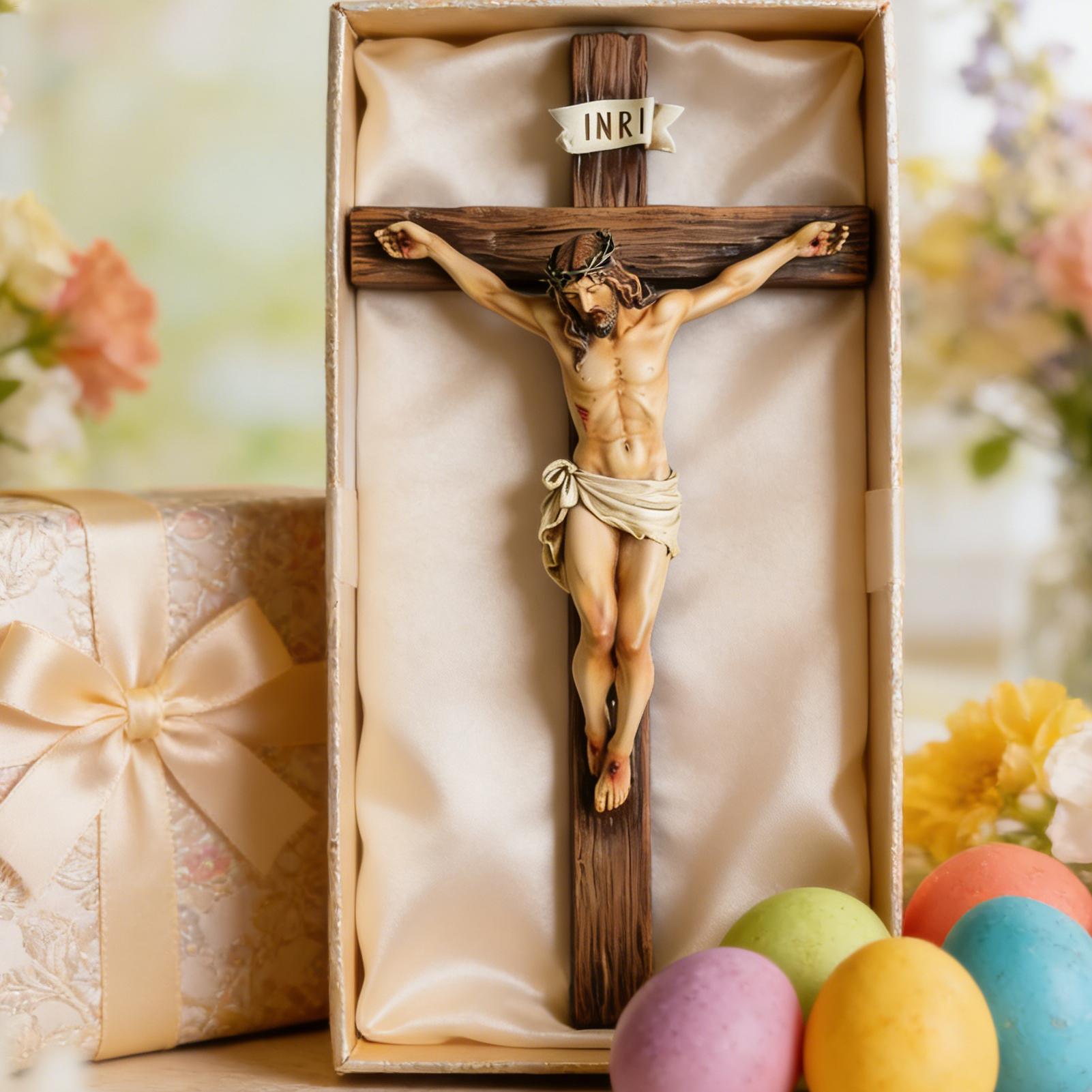 Hand-Painted Jesus Figurine 9. - огляд і ціна Resin Art Sculptures