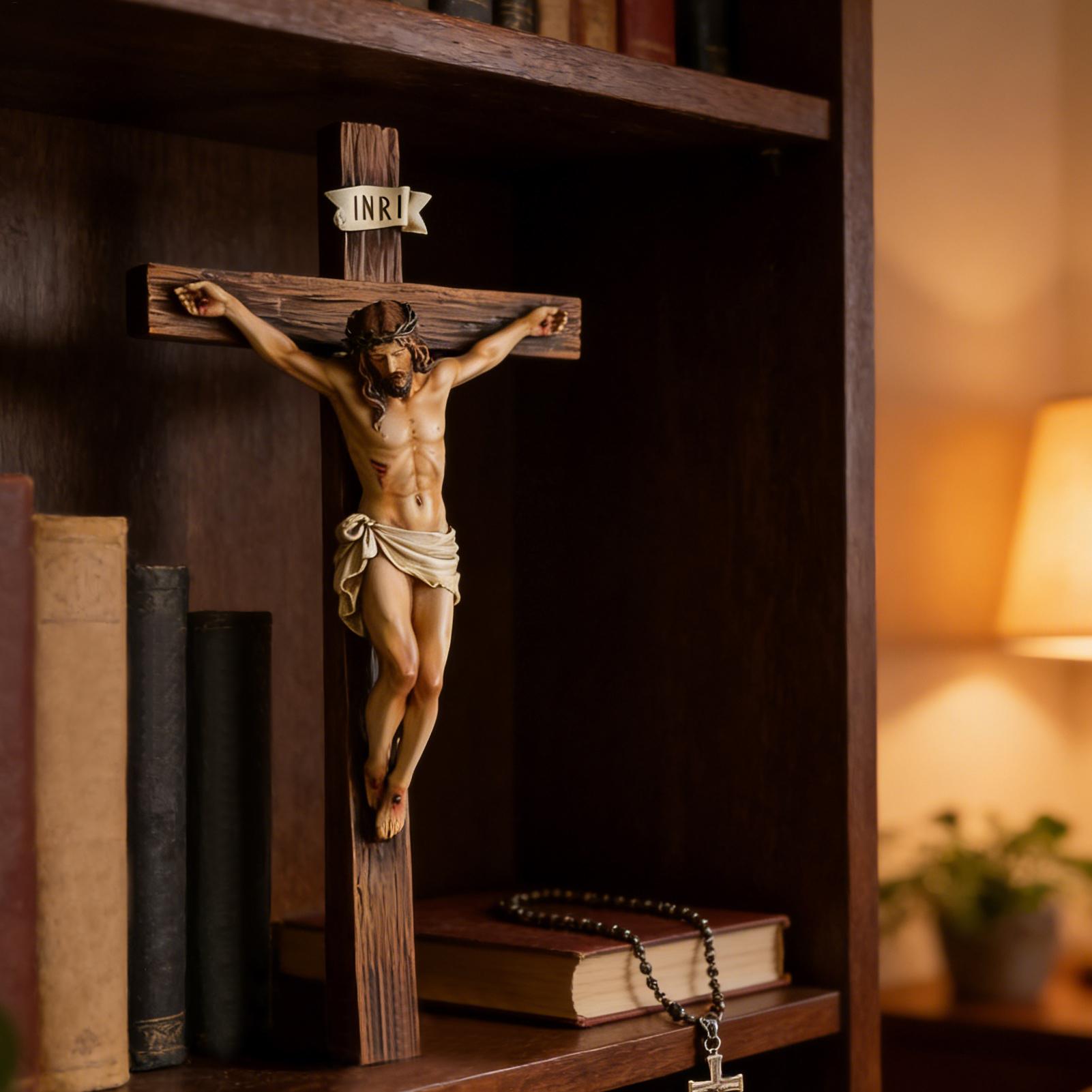 Hand-Painted Jesus Figurine 9. - огляд і ціна Resin Art Sculptures