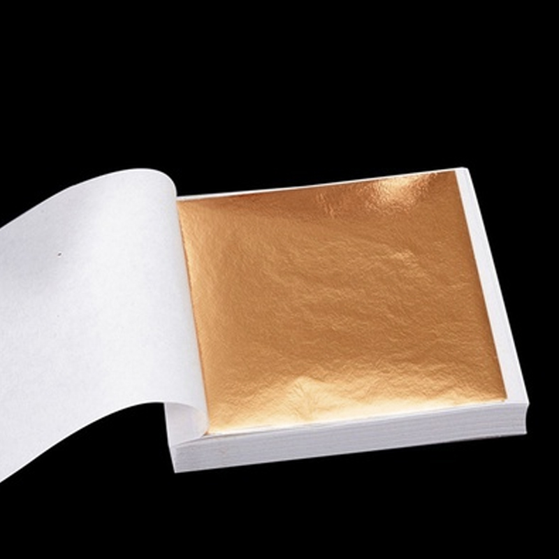 100pcs  Art Craft Design Paper - огляд і ціна Gold Leaf Foil