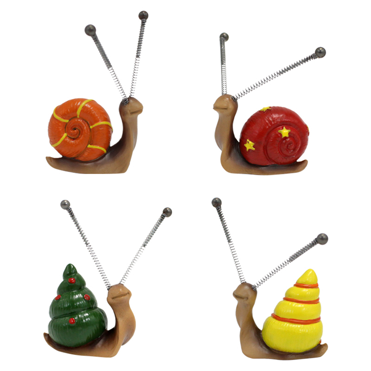 4pcs, Mini Snail Sculpture Bon - огляд і ціна Resin Art Sculptures