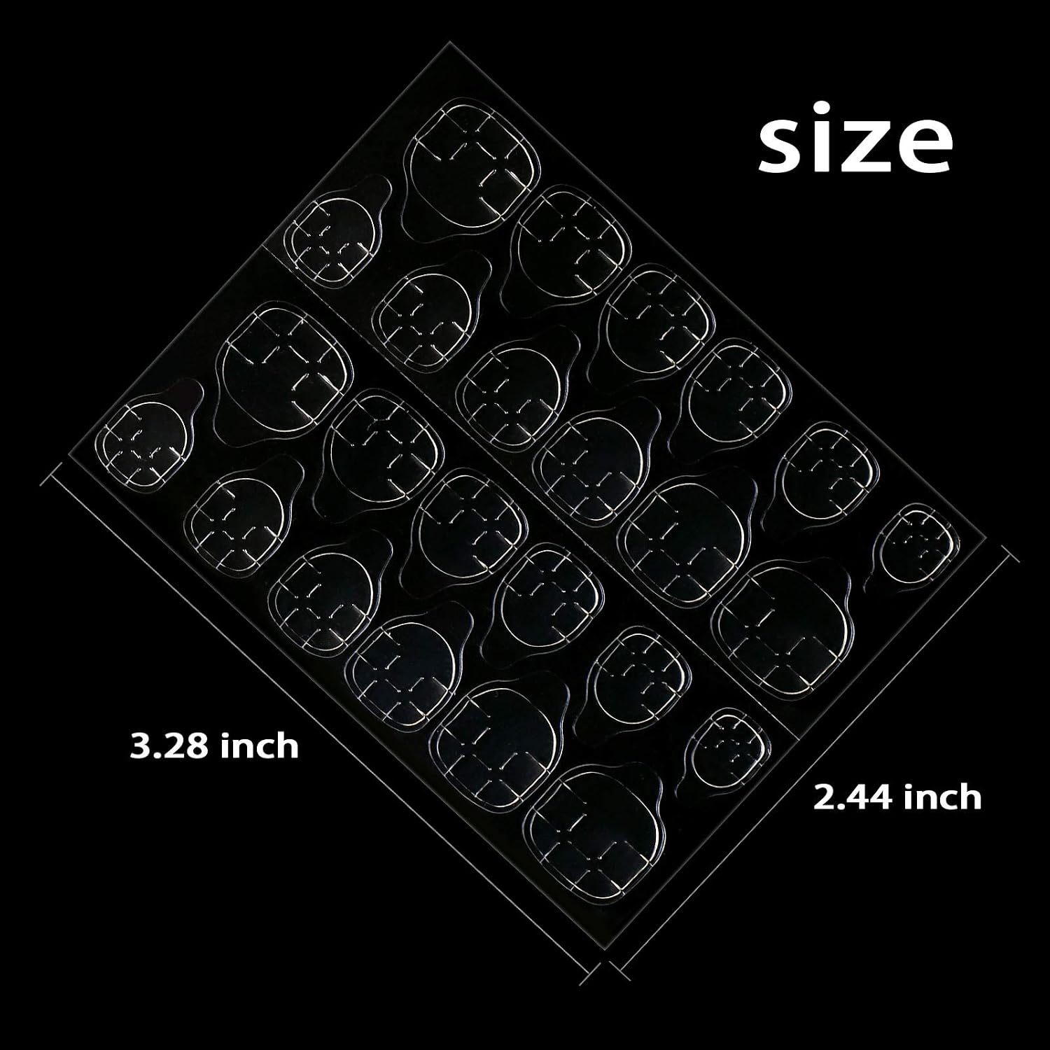 12 Sheets 288Pcs Double Sided  - огляд і ціна Resin Art Quantity