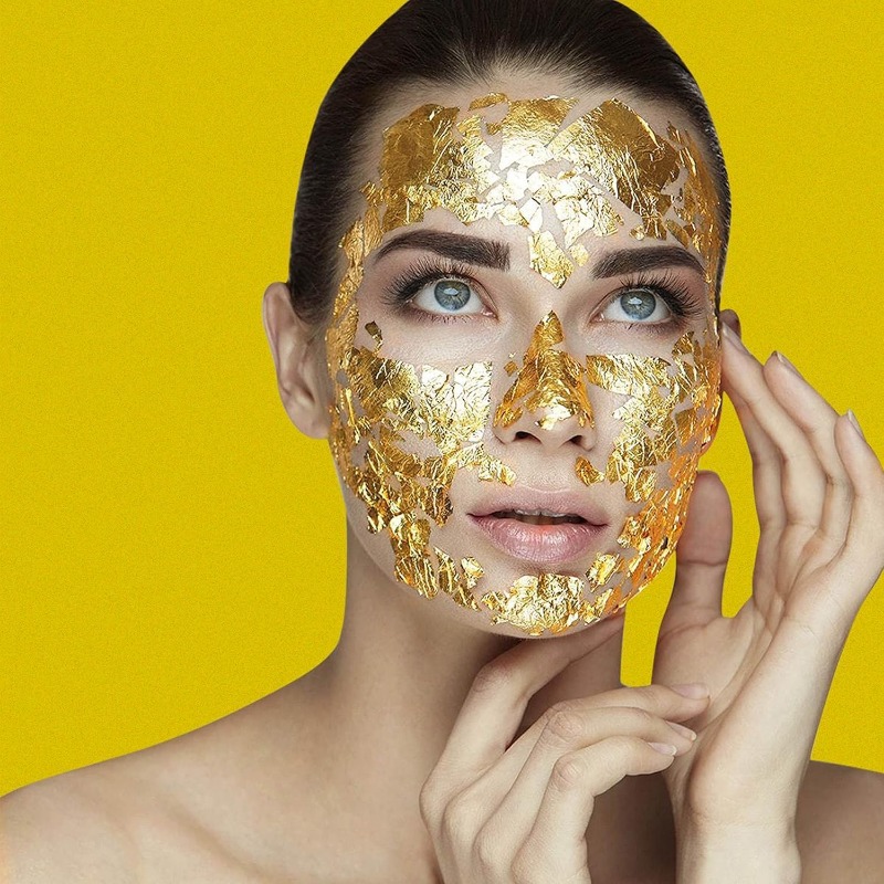 Real 24K Gold Leaf Sheets in 3 - огляд і ціна Gold Leaf Foil