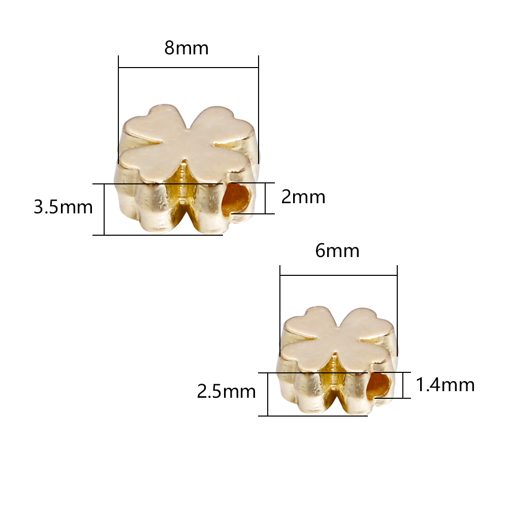 100-200Pcs Four Leaf Clover CC - огляд і ціна Gold Leaf Foil
