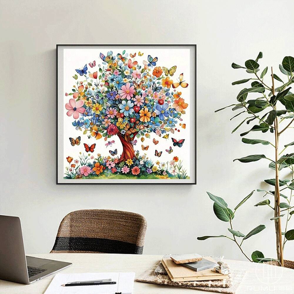 Huacan Diy Diamond Painting Cr - огляд і ціна Resin Art Tree