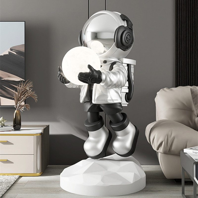 Astronaut floor lamp Decor Sta - огляд і ціна Resin Art On Floor