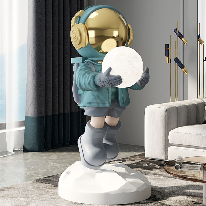 Astronaut floor lamp Decor Sta - огляд і ціна Resin Art On Floor