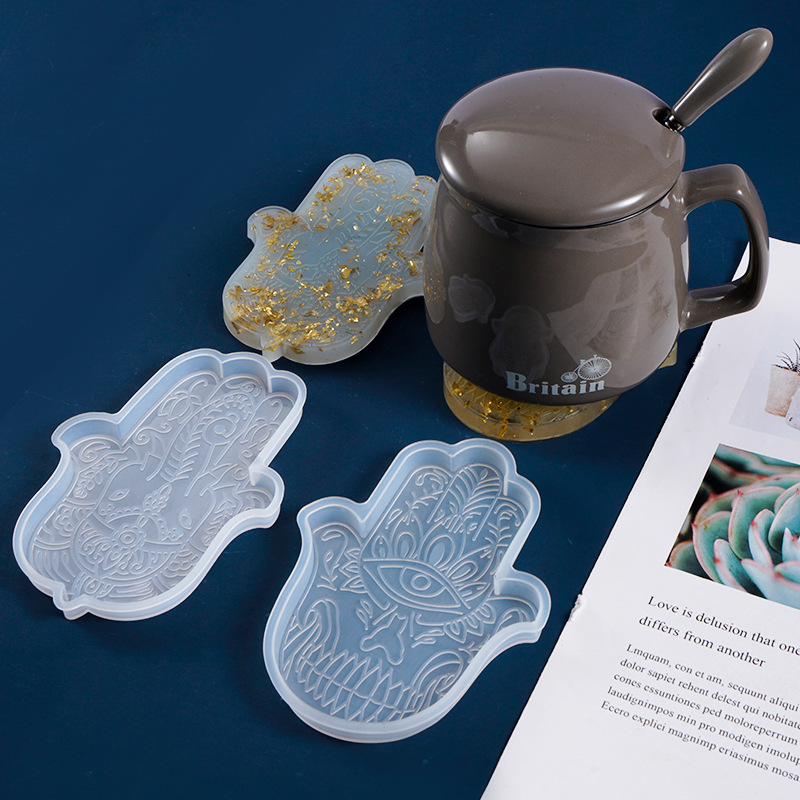 1 Pcs DIY Coaster Hand of Fati - огляд і ціна Resin Art Epoxy