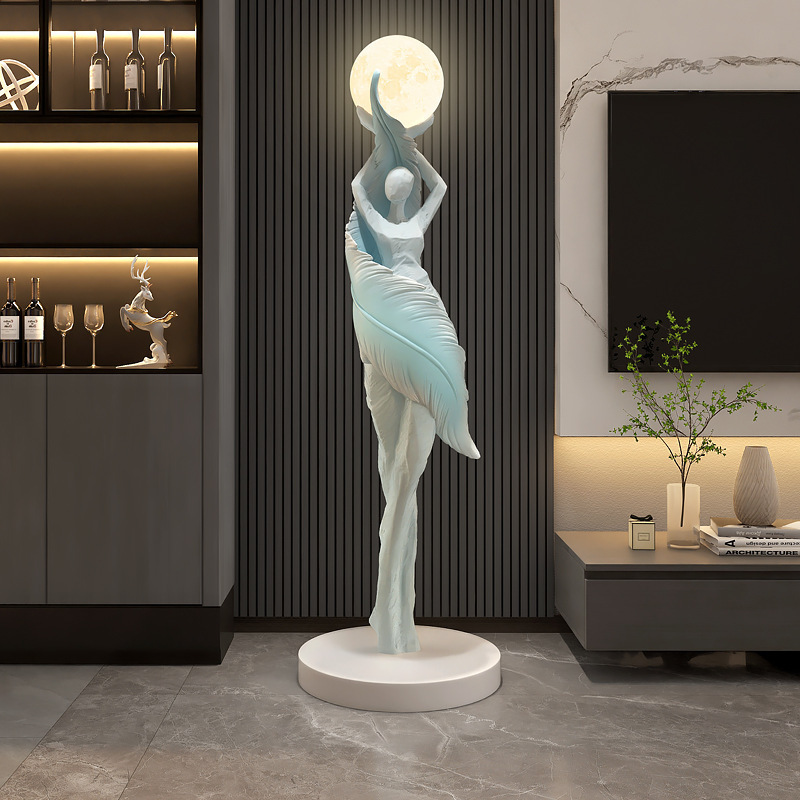 Large Entrance Floor Lamps Gif - огляд і ціна Resin Art On Floor