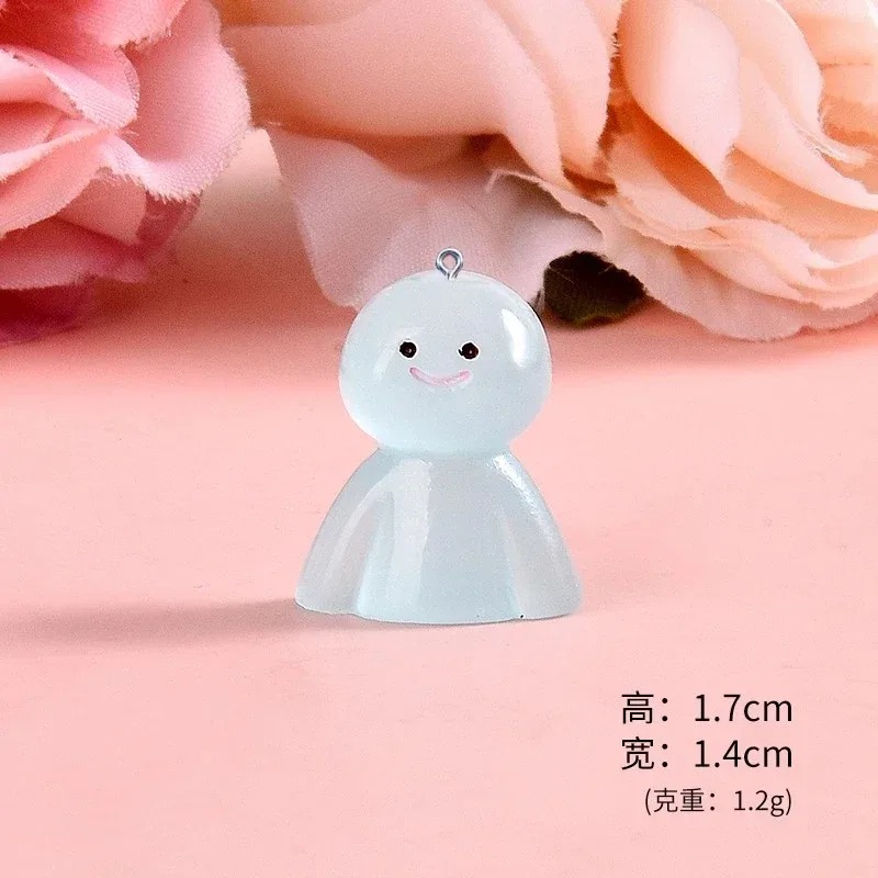 10Pcs Glow In Dark Cartoon Dol - огляд і ціна Resin Art Earrings