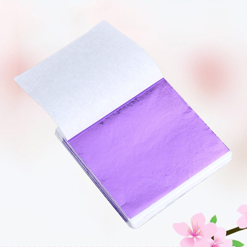 50Pcs 8x8.5cm Gold Leaf Sheets - огляд і ціна Gold Leaf Foil
