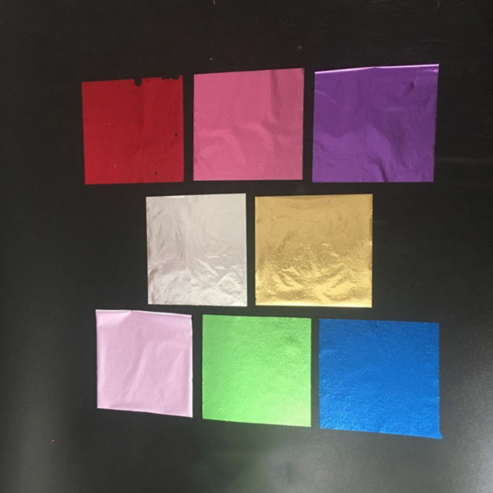 50Pcs 8x8.5cm Gold Leaf Sheets - огляд і ціна Gold Leaf Foil