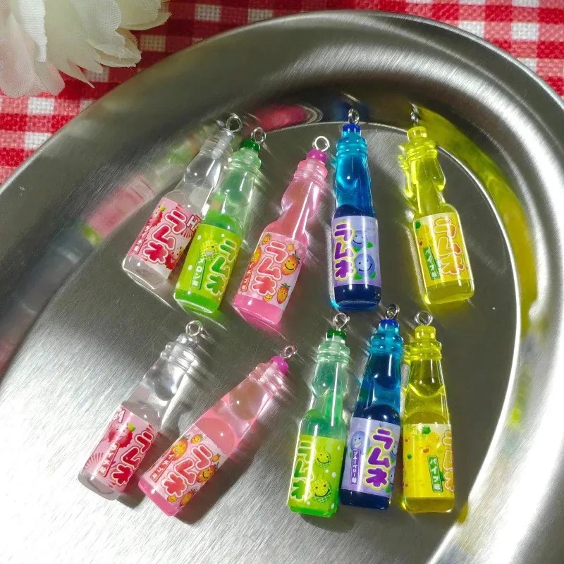 10Pcs Tiny Soda Bottle Resin C - огляд і ціна Resin Art Earrings