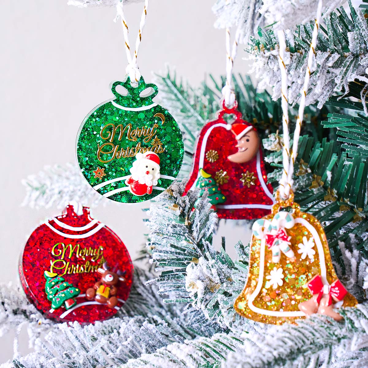 Xmas Tag Pendant Silicone Mold - огляд і ціна Resin Art Guide