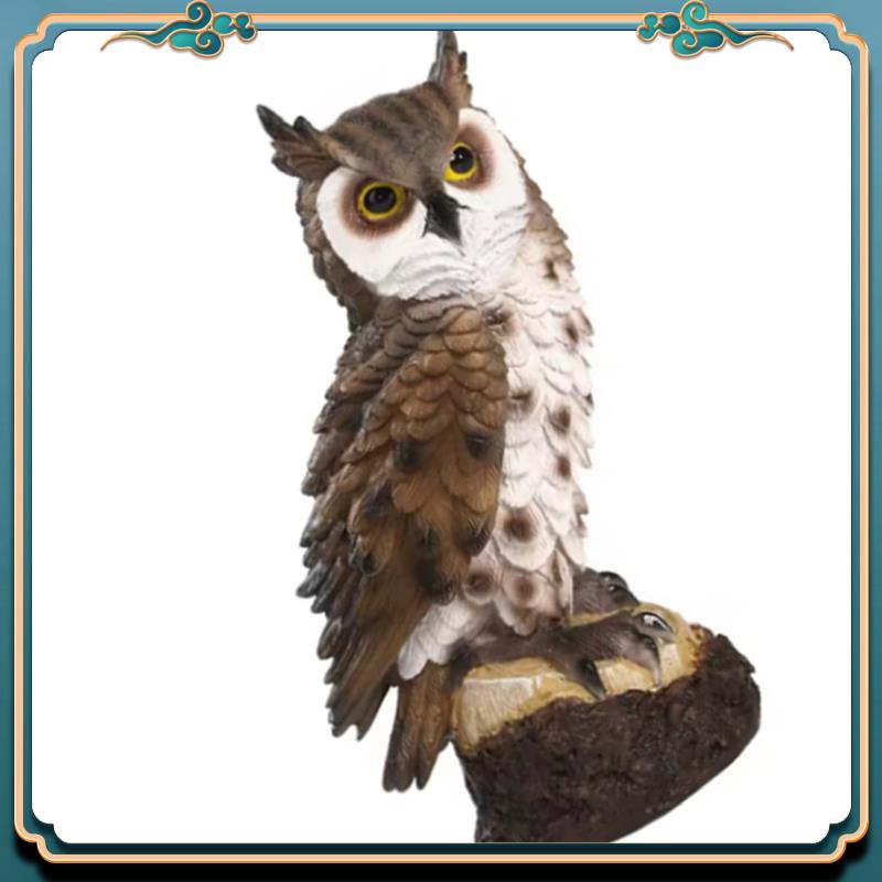 (New)-Resin Owl Statue Bird Ga - огляд і ціна Resin Art Sculptures