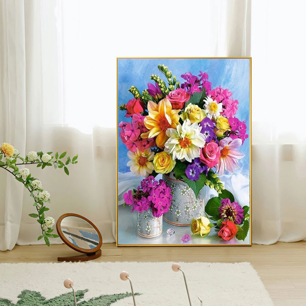 Full Diamond Mosaic Flower 5D  - огляд і ціна Resin Art Wall
