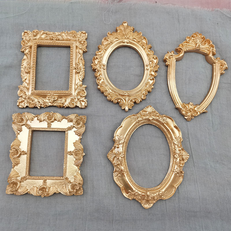 Mini gold small photo frame sh - огляд і ціна Resin Art For Photo Frame