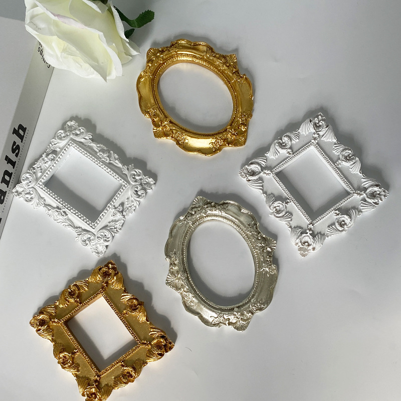 Mini gold small photo frame sh - огляд і ціна Resin Art For Photo Frame