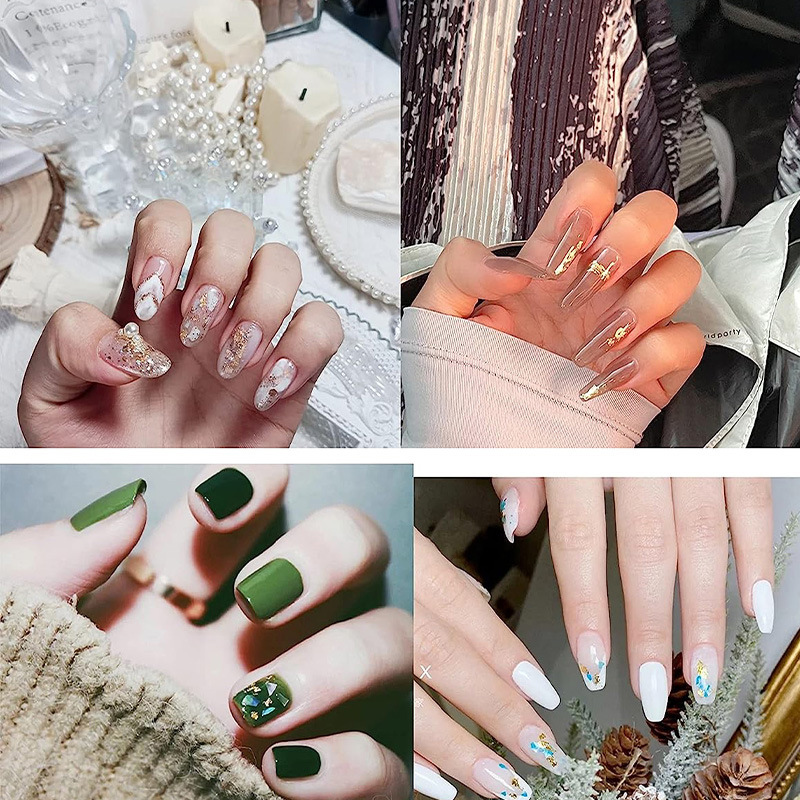 200Pcs Golden Leaf Foil Leaf S - огляд і ціна Gold Leaf Foil