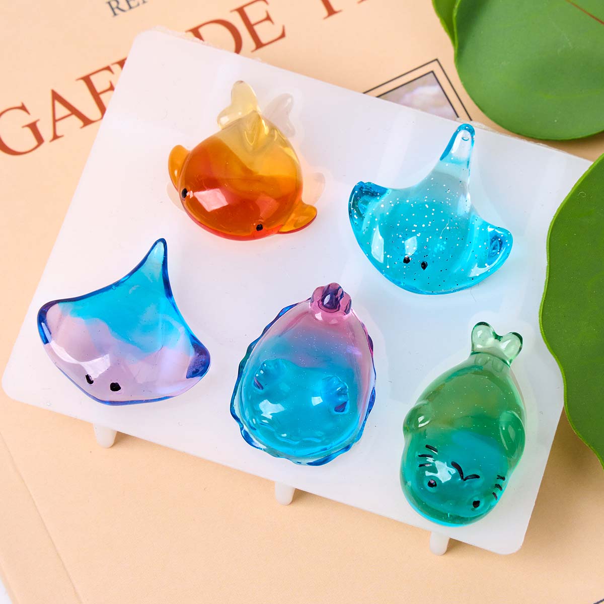 3D Healing Kawaii Manta Ray Wh - огляд і ціна Resin Art Epoxy