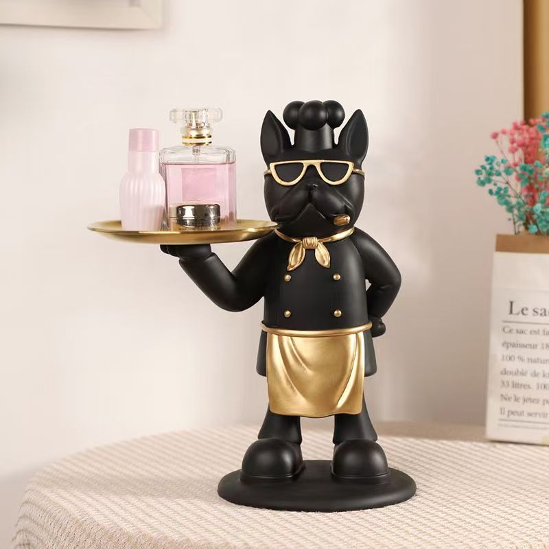 Resin Pirate Chef Statue Tray  - огляд і ціна Resin Art Tray
