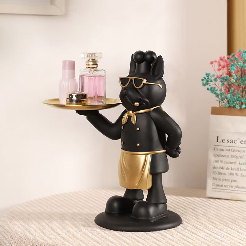 Resin Pirate Chef Statue Tray  - огляд і ціна Resin Art Tray