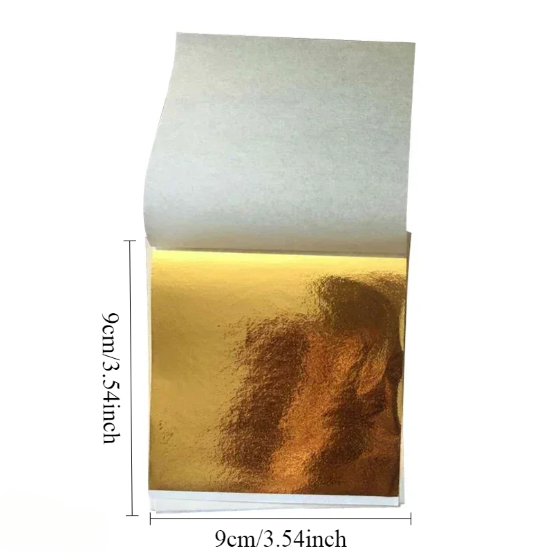 500 Sheets Imitation Gold Silv - огляд і ціна Gold Leaf Foil