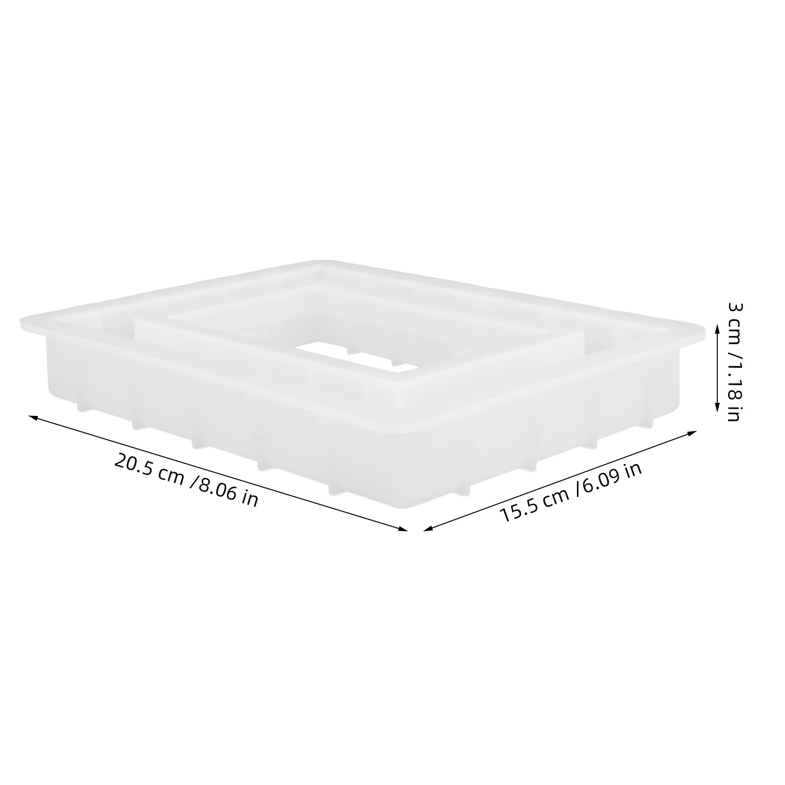 Photo Frame Silicone Mold Rect - огляд і ціна Resin Art For Photo Frame